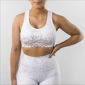 Buffbunny White Rosé Bra